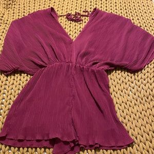 Gorgeous pleated Romper